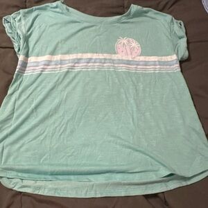 SO Mint Green Palm Tee
